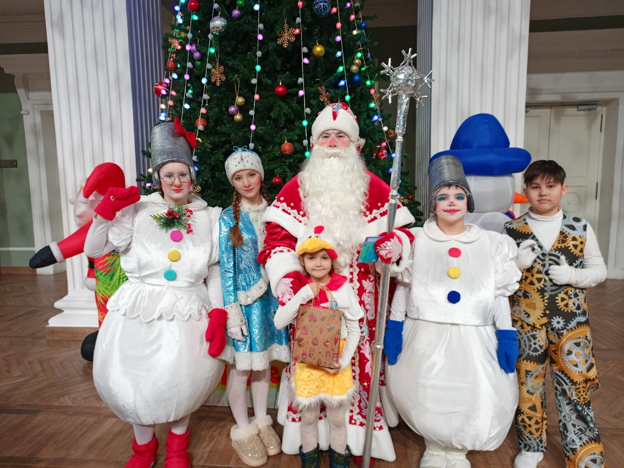 Новогодний праздник в ДК им. Саид-Галиева