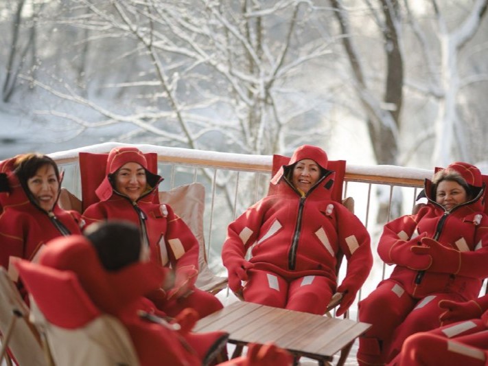 Айс-флоатинг на Голубом озере