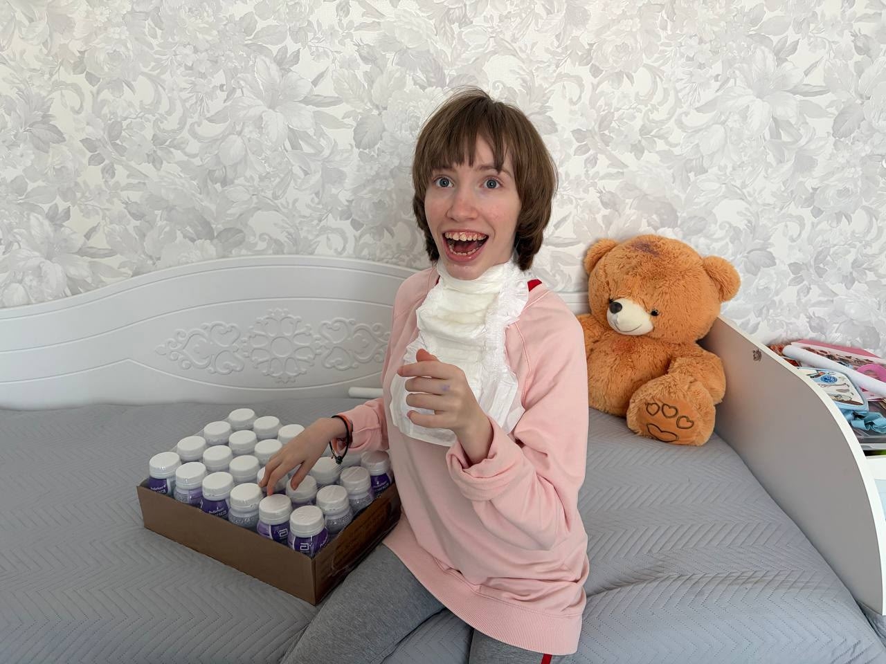 На платформе VK Добро продолжается сбор на спец.питание 