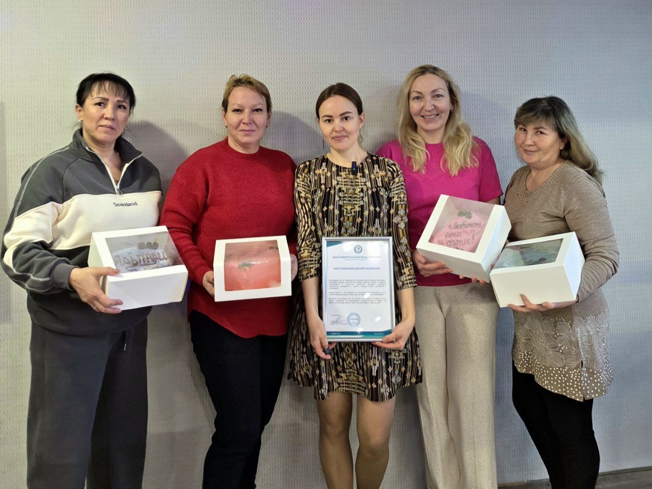 Мастер-класс по приготовлению тортов для мам фонда